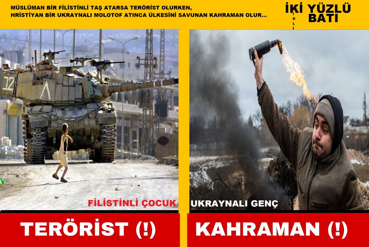 uhimorg's tweet photo. UKRAYNA'da 15 gündür,
ARAKAN'da: 1825 gündür,
YEMEN'de: 2555 gündür,
AFGANİSTAN'da: 7300 gündür,
FİLİSTİN'de ise 20.075 gündür SAVAŞ VAR!

#karyağıyor #kargeldi #Filistin #Rusia #Ukrayna #Savaş #Turkey https://t.co/Rpb8On3QQL