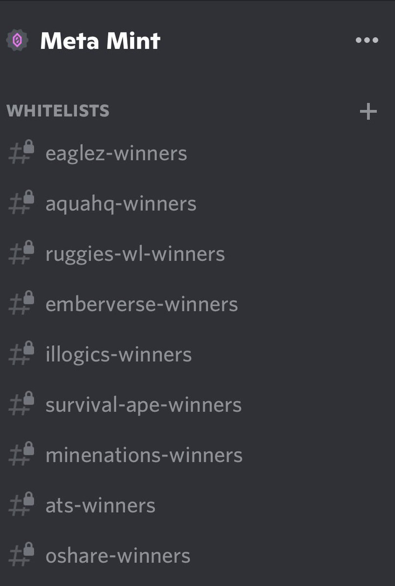 Every alpha group gets blessed with whitelist spots, but how many people are you competing against to get a spot?

We have 252 members currently, 5 passes listed.

Here’s a peak of all the WL opportunities we got in the past two months.

Do the math 🤓