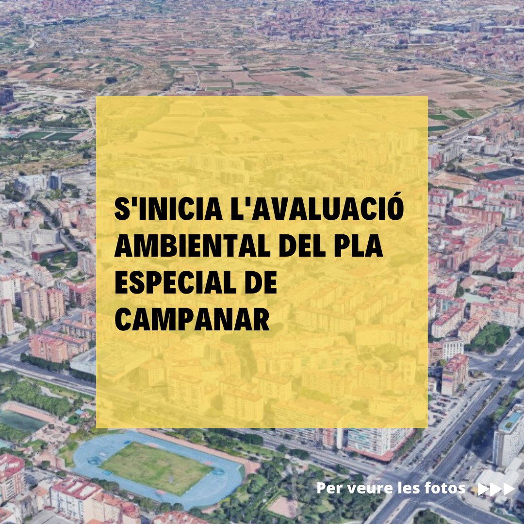 urbanismevlc's tweet photo. ✅La Junta de Govern Local aprovarà el divendres l'admissió a tràmit de l'avaluació ambiental del Pla Especial del #Campanar▶️ per recuperar i conservar la trama històrica, la recuperació de la tipologia d'habitatge tradicional, noves infraestructures verds i connexions👇 https://t.co/a1J4ndYvsm