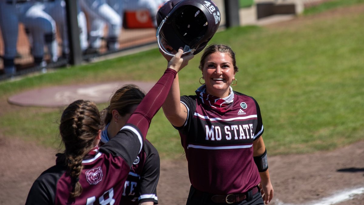 Have a night, Alex! 💥

@MSUSoftball catcher Alex Boze blasted 3️⃣ home runs in as many at bats and drove in five runs as the Bears defeated Wichita State, 9-8, on Wednesday.

#NCAASoftball