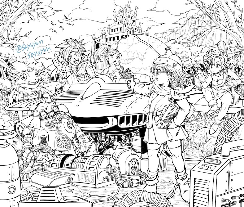 僕らの夢が
今、時空を超える
#クロノトリガー27周年
#ChronoTrigger27th
クロノ・トリガー27周年おめでとうございます〜!!🎉✨