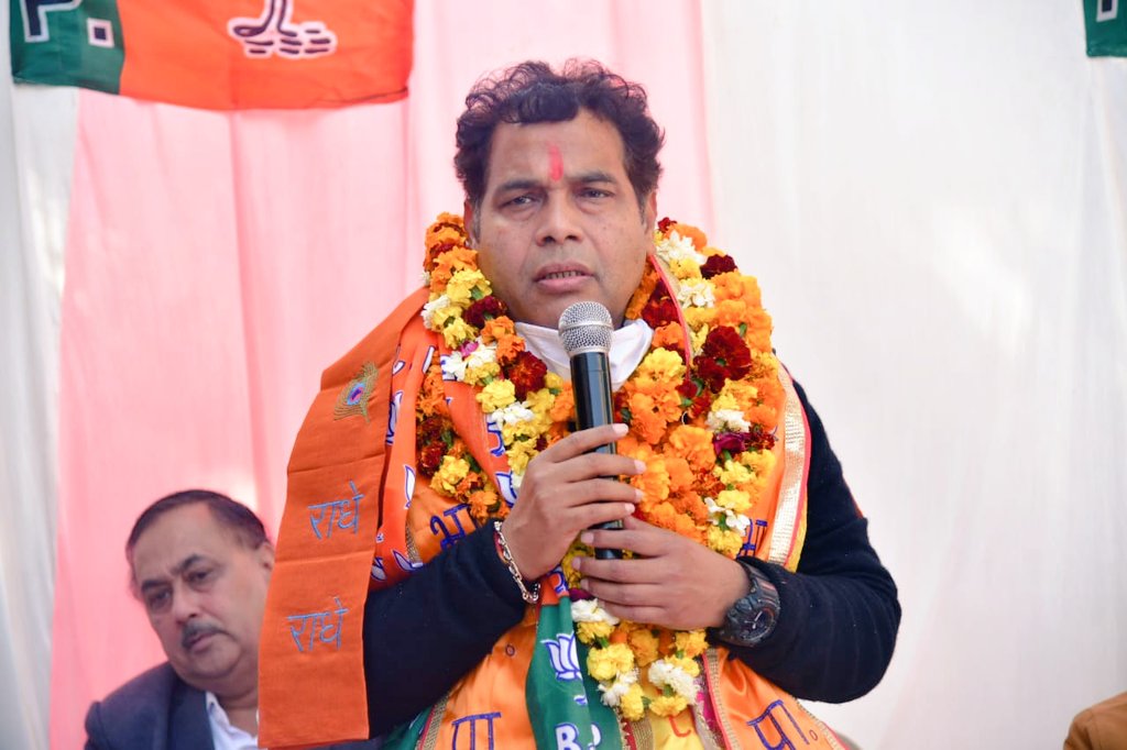 Balaji_Pathak11's tweet photo. Congratulations to the Energy Man Of UP Pandit @ptshrikant Ji On Your Tremendous Landslide Victory ✌️✌️ #UPElection2022 #UPElections #UPWithModi https://t.co/urDjSIhXR0