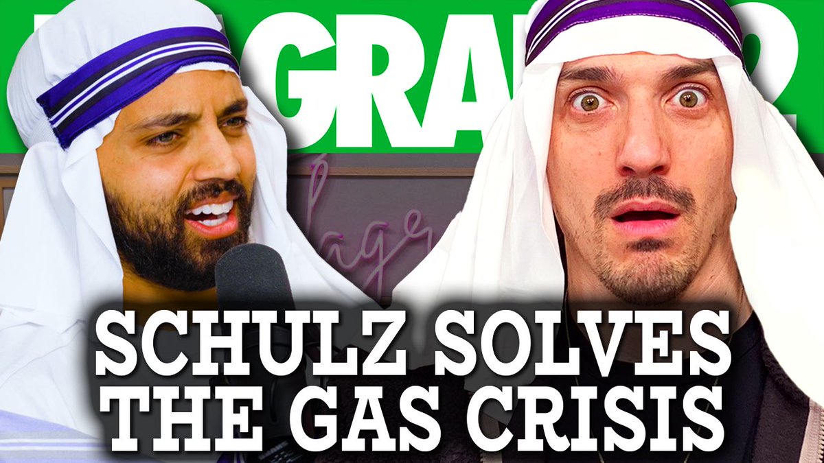 andrewschulz's tweet photo. Gas crisis?
Don’t worry we got this… 💪

New @Flagrant2Army pod up now!

https://t.co/I08z5cHOQj https://t.co/CZcYfJXWey