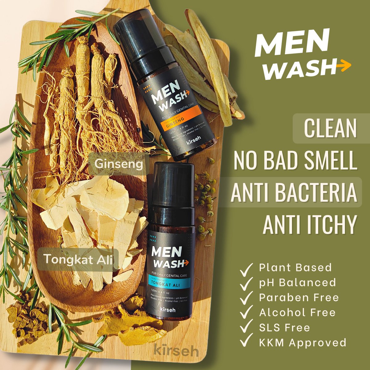 KirsehMy's tweet photo. If you're still wondering who are we. We're the 1st Botanical Intimate Wash for Men which enhanced with Tongkat Ali / Ginseng and 7 other plant extracts.
#intimatewashformen #tongkatali #ginseng #masculinewash #manhood #pencuciintimlelaki 
https://t.co/tFS7SkWNs5 https://t.co/2BRcH7AfiJ