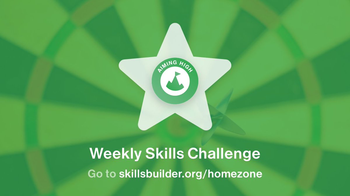 Skills_Builder's tweet photo. Here's another #weeklychallenge from the team @Skills_Builder for you to try at #home with your #families...a simple activity to encourage your #child to build their #essentialskill to #AimHigh.
Show us how you got on with your weekly skills challenge #skillsbuilderhomezone. https://t.co/8uA98cwexK