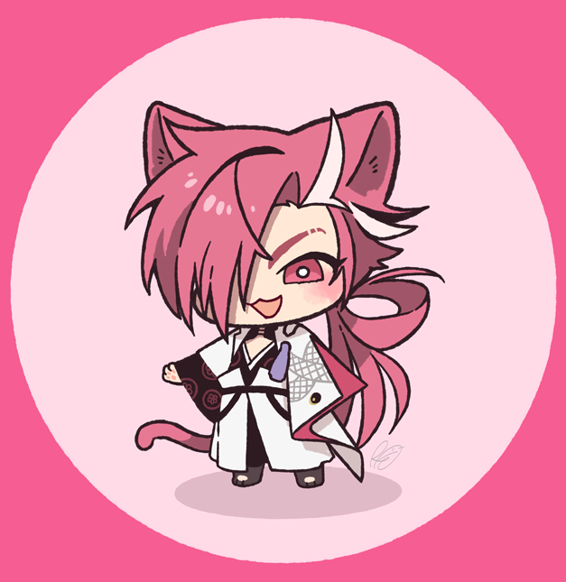 「高杉にゃんこ 」|けぴのイラスト