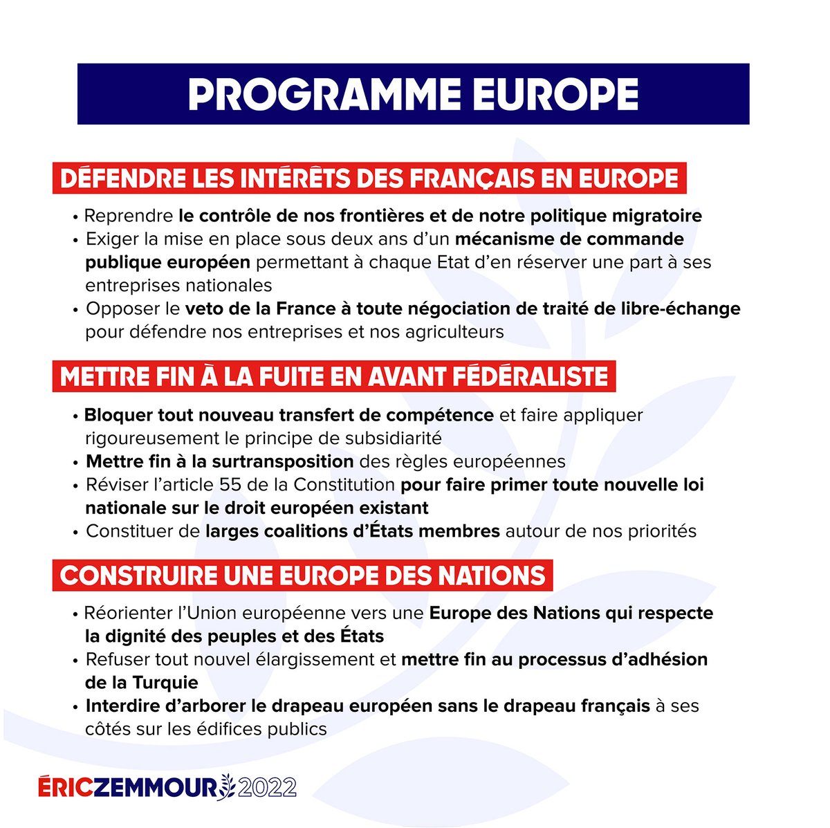 ProgrammZemmour's tweet photo. Partagez le #ProgrammeZemmour sur l'Europe :
➡️ https://t.co/fYGCAkE1Yq
#ZemmourEurope
#ZemmourPrésident
@ZemmourEric ; @LiensZemmour
@DecodageZemmour, @ProgrammZemmour
🔗https://t.co/rWziPvz5ya
🔗https://t.co/vketnvGxoR
https://t.co/ii9ZbOwjwn
https://t.co/fYAWx0BT3P
⤵️1/2 https://t.co/nv6HIIzhVI
