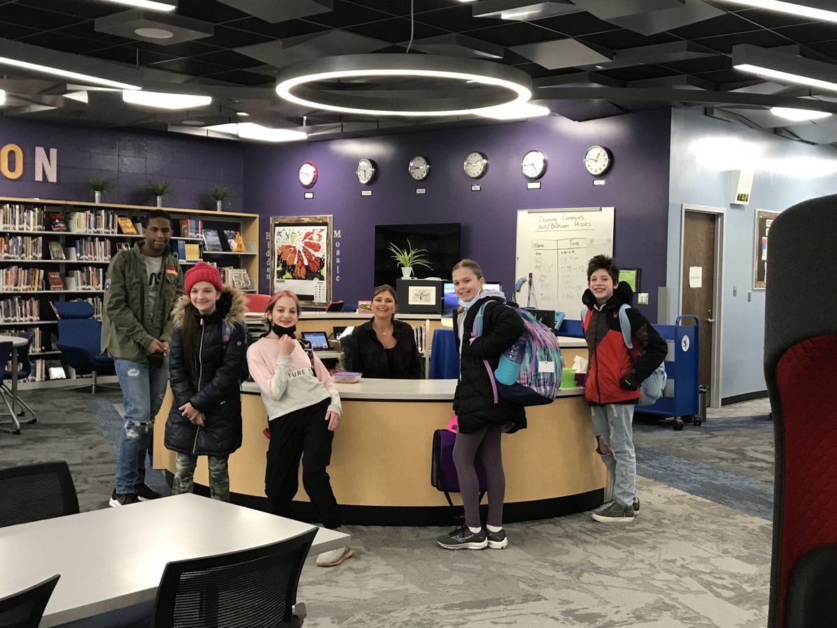 Happiness is starting the day with this crew!!!! #engage109 #carusoway #librarylife