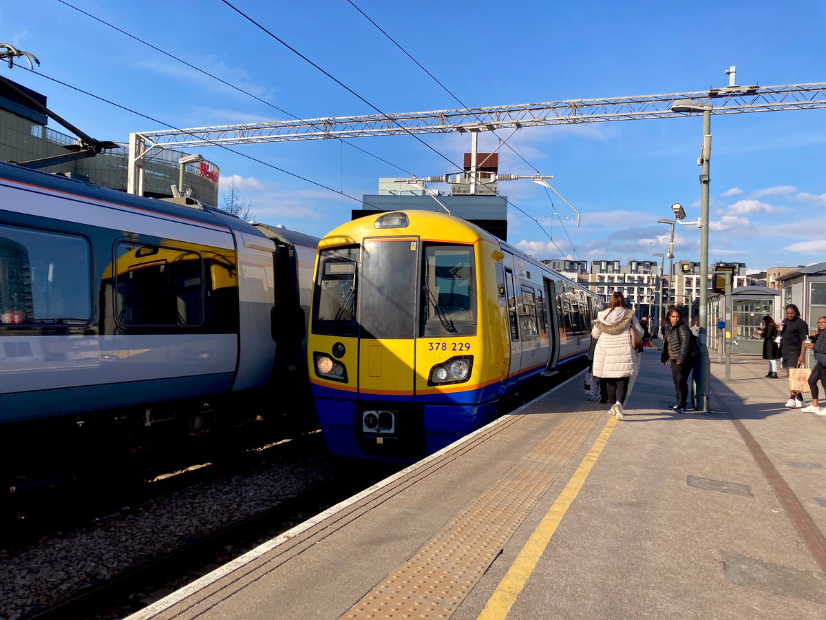 Was riding the London Overground into Stratford and had it terminate at an unusual Platform 11… 🧐

10/10 Thrilling experience, would recommend x