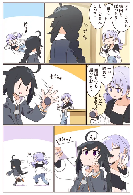 VRCのカメラで撮影は難しい。 