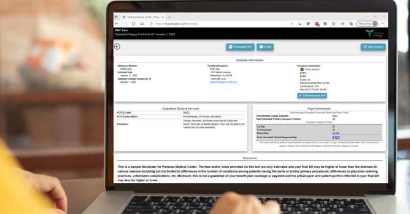 PanaceaHS's tweet photo. CMS penalties have dramatically increased in 2022.  Panacea provides a comprehensive CMS Price Transparency suite of services to ensure your prices are compliant, competitive and easily accessible by consumers.