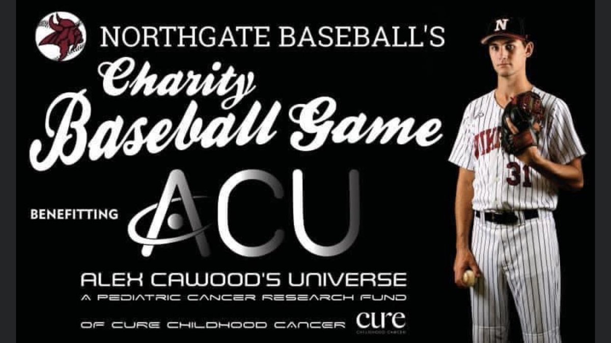 VikingBseball's tweet photo. Friday night at 6pm we are at home against @ECBaseball14. It’s Alex Cawood night, come out and help support @TgCawood #curechildhoodcancer 
@CowetaScore @NTHSports https://t.co/fGqHqK1geC