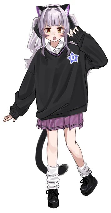 制服シオンちゃん⬛️🟪 