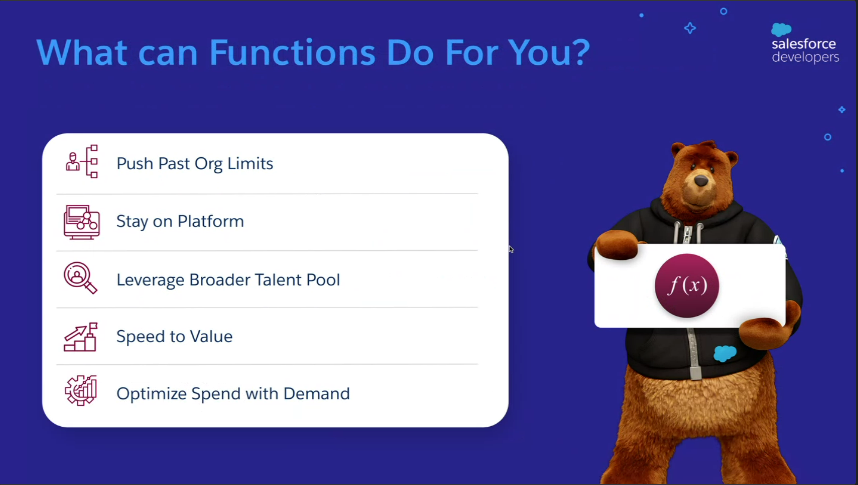 kpjagadeep's tweet photo. Salesforce Functions by @julian_duque @SalesforceDGJHB @SaurabhPandeySF #SFDGJHB
#SalesforceFunctions https://t.co/TCvh0Xmpxw
