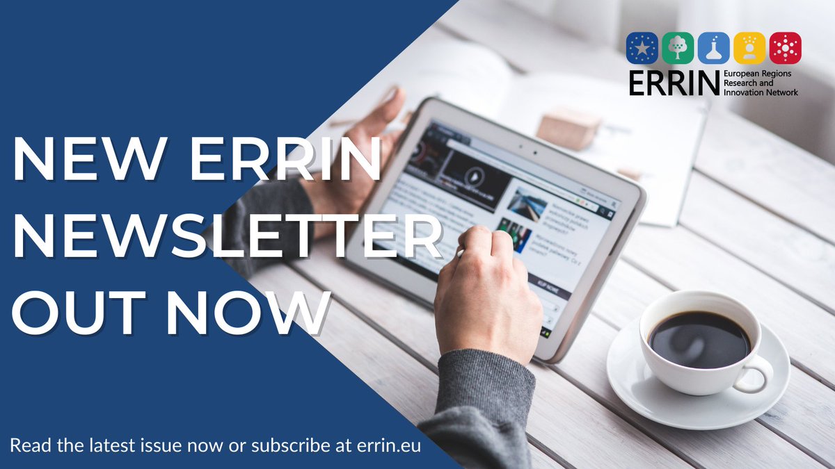 ERRINNetwork's tweet photo. A new issue of the ERRIN newsletter is out now!
Check your inbox (or use this link: https://t.co/GSkMLiZZXq) to learn more about:
🖌 #EUDesignDays 2022
🗓 The upcoming @DT4REGIONS survey
🖼 Cultural Heritage in Actions' call for good practices... and more! https://t.co/04oF4vMAGv