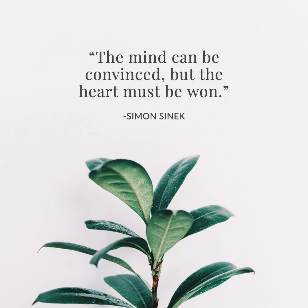 klbailey's tweet image. This quote felt very timely this week and mirrors a portion of the episode I just recorded with @garvale_. In it, he explains: We can convince people to buy in or we can meet them at a place of connection and hope. Jason is a great example of a heart-driven leader.