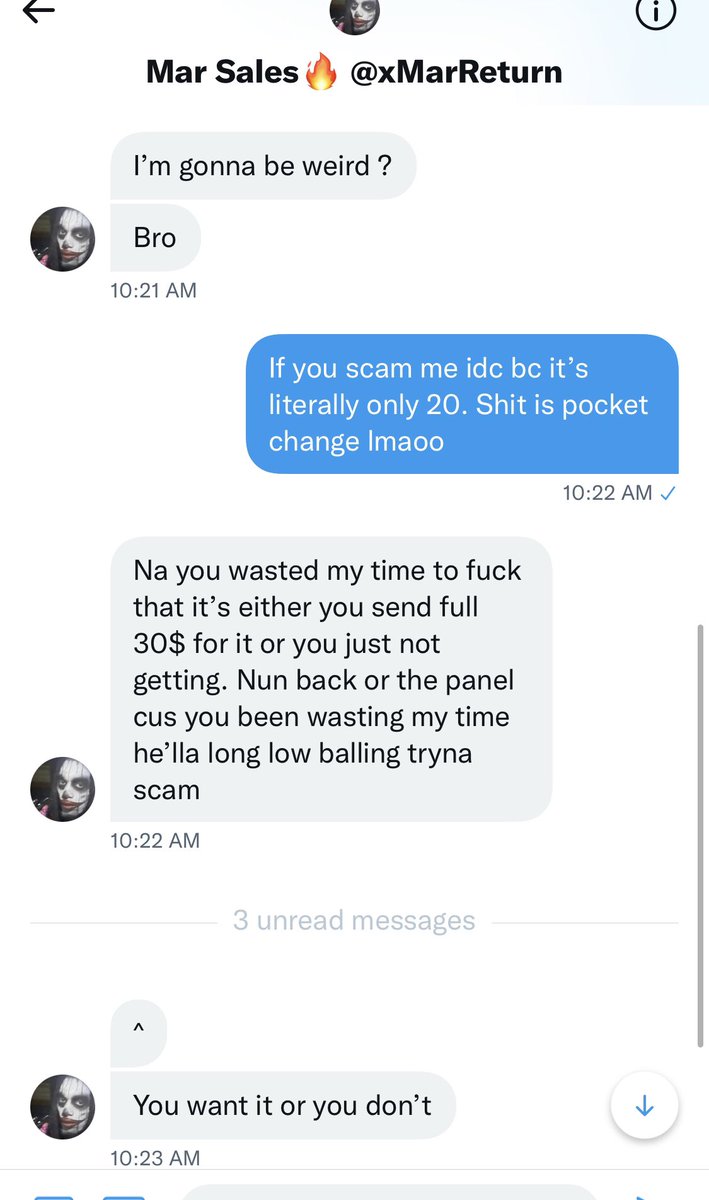 illalwaysfind's tweet photo. @xMarSales is a scammer. Only 20 bucks but watch out @2kscampolice https://t.co/HwcjluOKSz