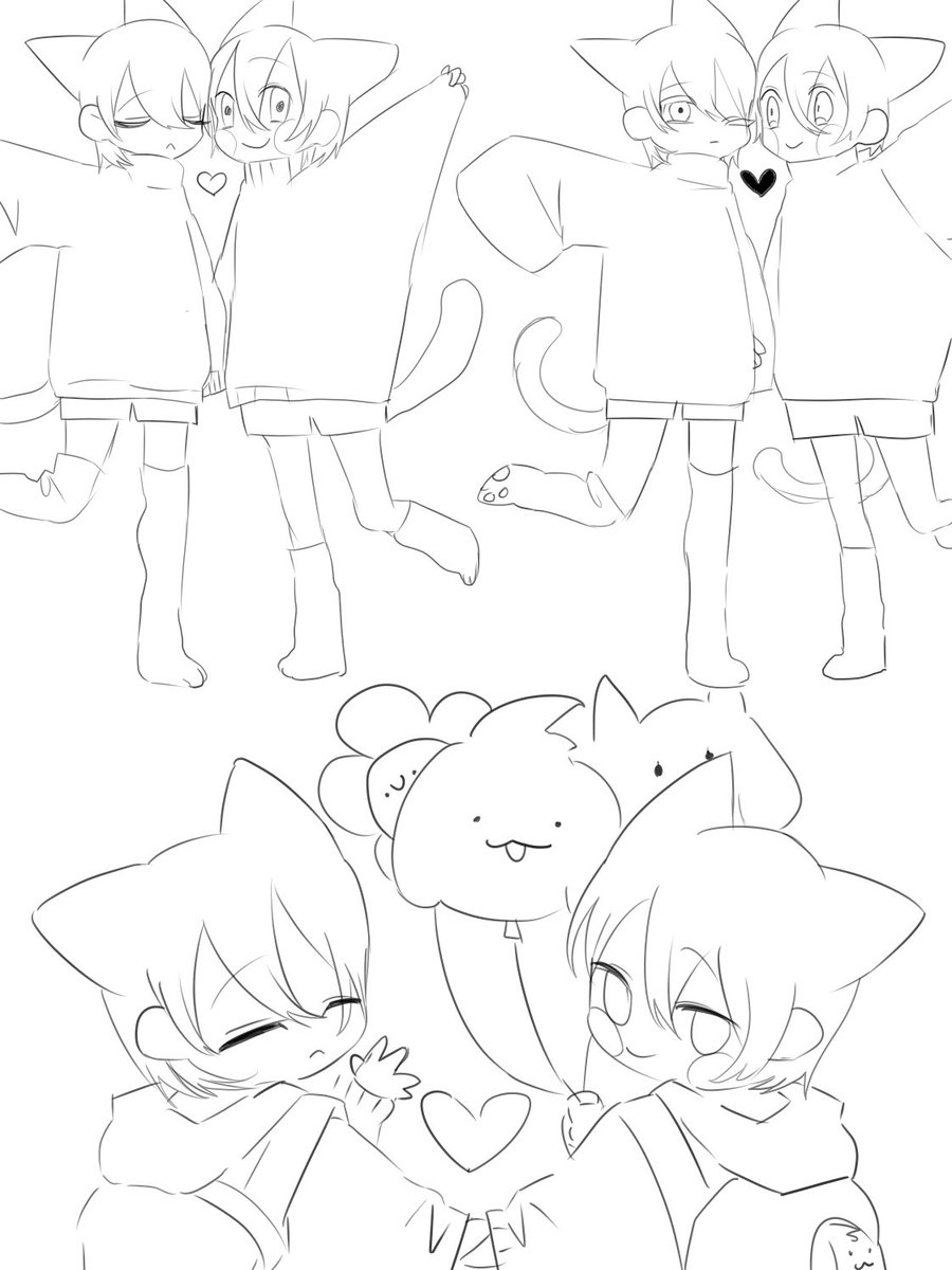 inf5gb's tweet photo. 全図 #undertale #undersawp #chara #frisk https://t.co/N6vUePIrXF