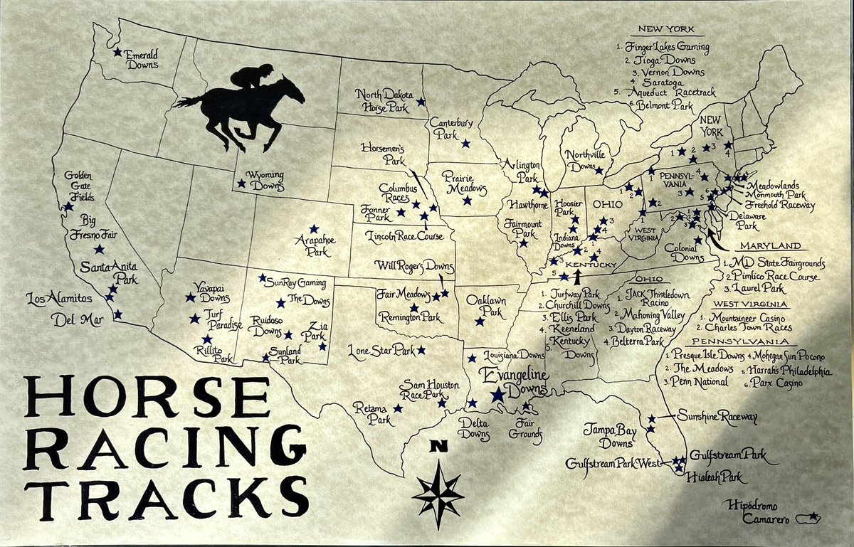 TomRyanKY's tweet photo. Top 3 tracks in the USA🇺🇸 ?? 

My top 3👇👇

#1 Santa Anita 
#2 Del Mar
#3 Saratoga 

Rate them… https://t.co/gFXMN9bQoX