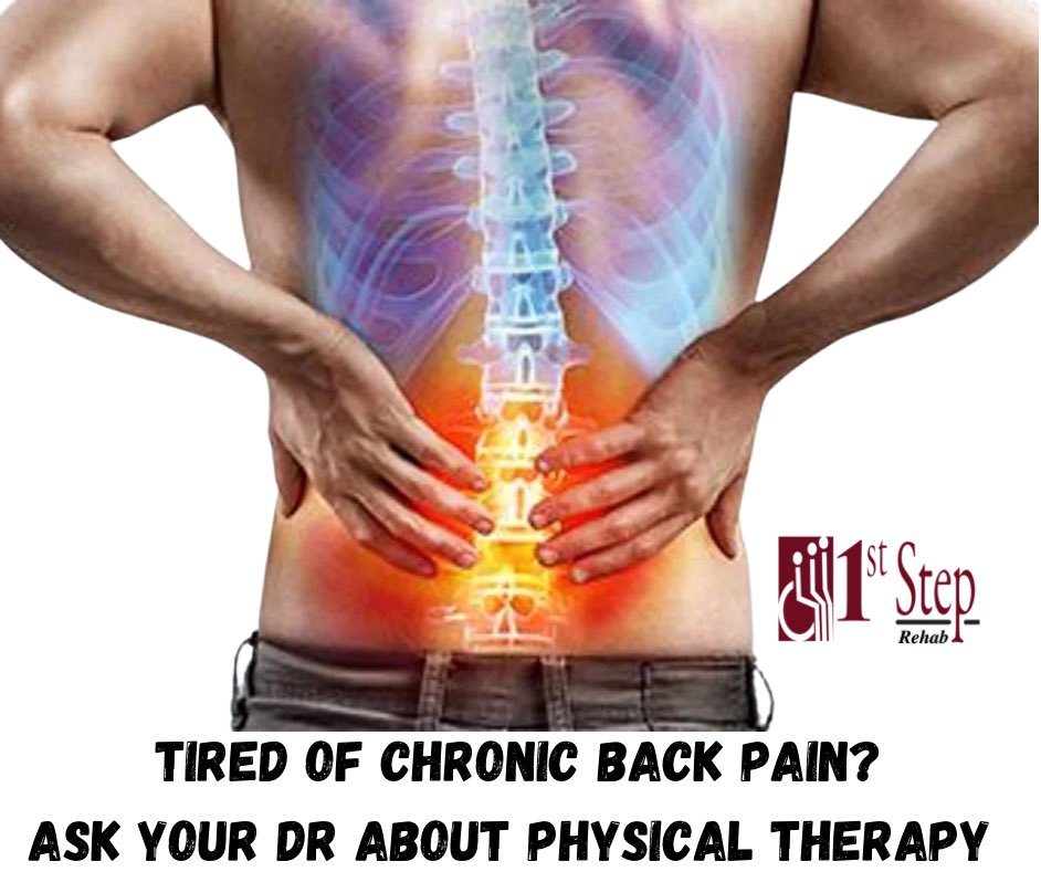 1stStepRehab's tweet photo. Physical therapy can help with chronic pain more than what most people realize. Let’s get you motivated so you can get back to life. #PTfirst #swva #gatecity https://t.co/JjFe23DTOm