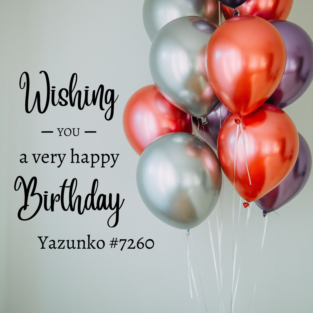 NubiaMeta's tweet photo. Happy late birthday Yazunko! You are a valued member of Nubia and deserve to be celebrated! https://t.co/5OOKJYVwmY