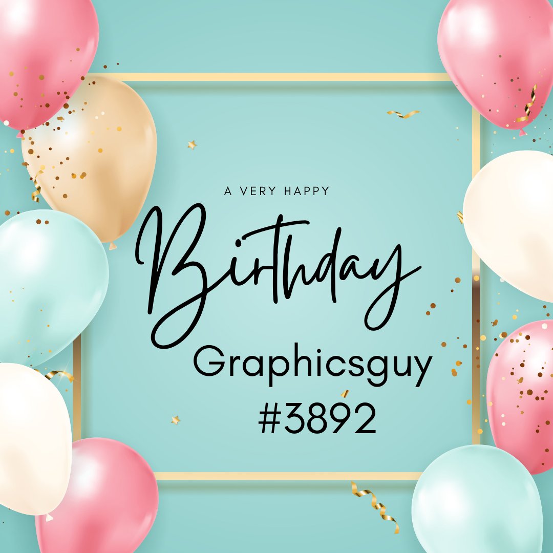 NubiaMeta's tweet photo. This last week Graphicsguy had a birthday! We can't wait to celebrate it with you the last weekend of this month!! https://t.co/l0uYmJzJ1v