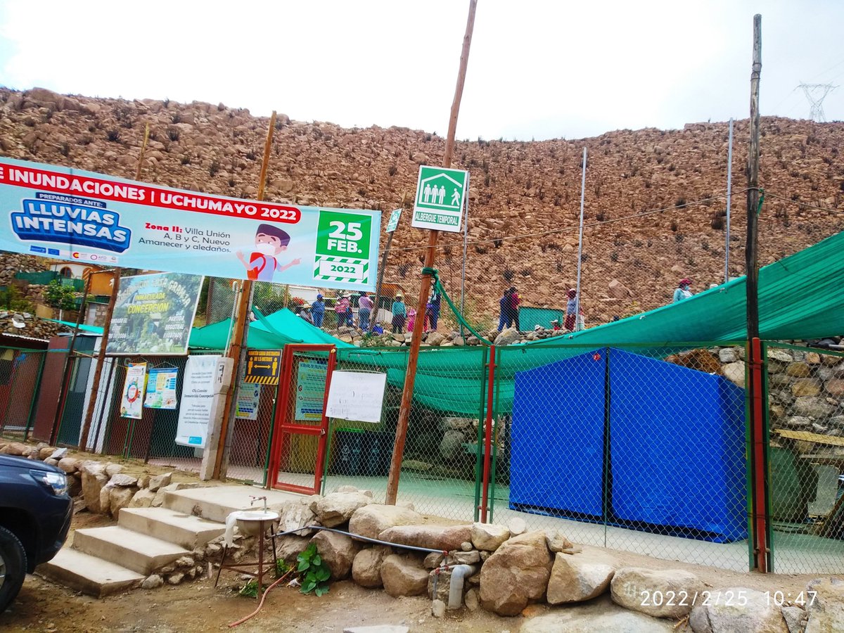 ciifen's tweet photo. Proyecto Euroclima+ #Simulacros en #Perú frente a inundaciones en las #localidades de #Uchumayo y #Congata. Contamos con 200 participantes entre brigadas comunitarias conformadas, personal técnico del Municipio de Uchumayo, Ejercito Nacional y comunidades.
@EUROCLIMA_UE_AL https://t.co/BwOXn8wFlJ