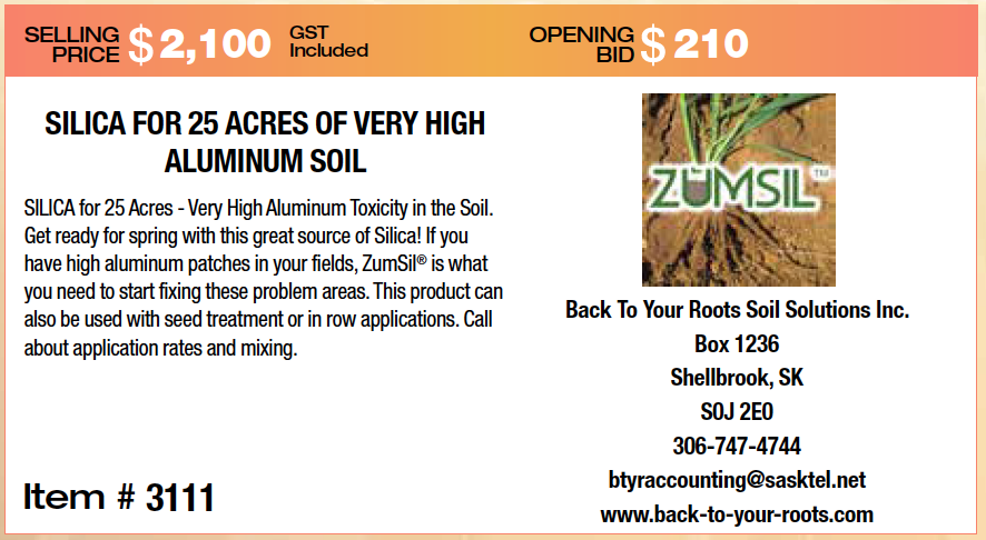 BTYRCanada's tweet photo. Have you heard of the Western Producer Online Auction???
It runs March 17th @ 9am to March 28th @ 9pm.
We are auctioning off 10 jugs of Zumsil.
Get your Bids in!
https://t.co/kqewETmly3
#backtoyourroots #soilhealthmatters #abcsofsoilhealth #producerauction #onlineauction https://t.co/JHHe1uL5JC