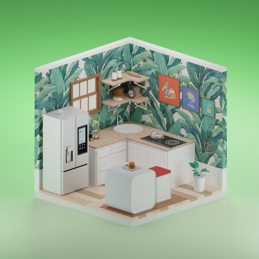 🌴isoroom Gen 2 WL giveaway🌴

It’s GREEN! Who wants to cook for <a href="/isoandy_/">isoandy</a> in this tropical isokitchen?👩🏻‍🍳👨🏻‍🍳

1. Follow us &amp; @isogiftroom 
2. RT &amp; Tag all your isofrens
3. Comment w/ what you like about this Utility Room - Kitchen!