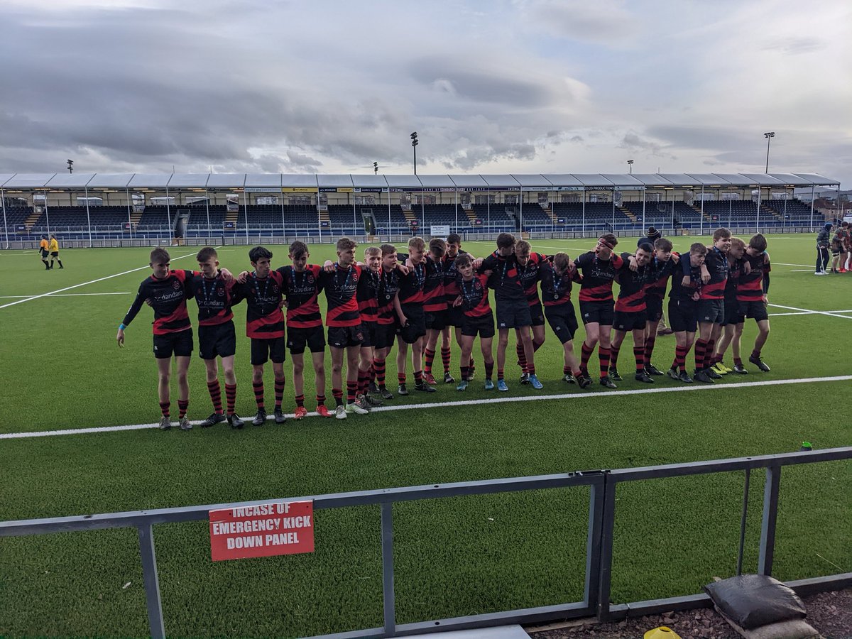 Scottish schools sheild 
Queen Victoria school U-16 33-17 North Berwick U-16
A brave performance by the N.B. lads but Q.V.S. were just too good in the end.

Fantastic achievement from the N.B. boys getting to any final isn't easy 
👏👏👏🟥⬛🟥⬛