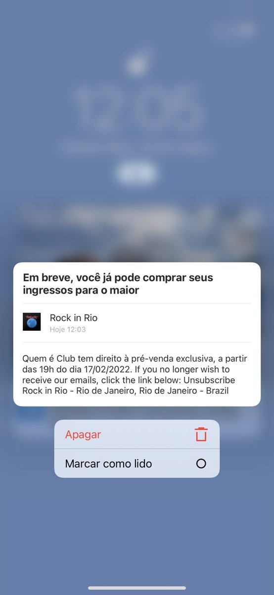 Quem quiser comprar ingresso pro rock in rio na pré venda do dia 17 pelo meu club so me chamar que passo por 50,00 a vaga (tem 4 vagas)