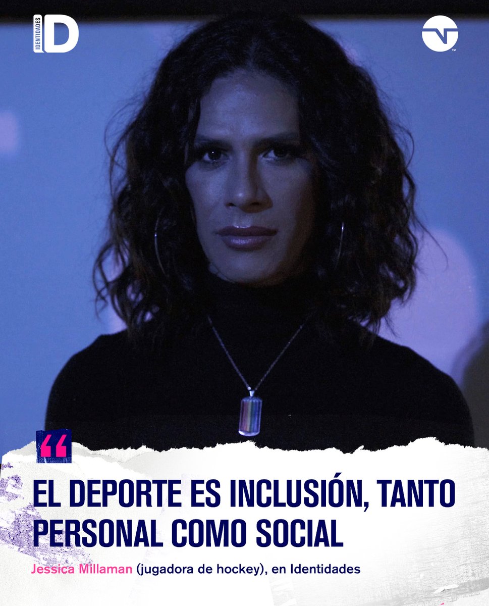 La jugadora de hockey @jessicamillaman atravesó una dura infancia para llegar a cambiar el deporte 🏳️‍⚧️🏒🌈

Desde el 16/3, no te pierdas #IdentidadesTNTSports, el primer ciclo de conversaciones sobre diversidad e inclusión en el deporte con la conducción de <a href="/carranzasaroli/">Ceci Carranza Saroli</a> 🏳‍🌈💜