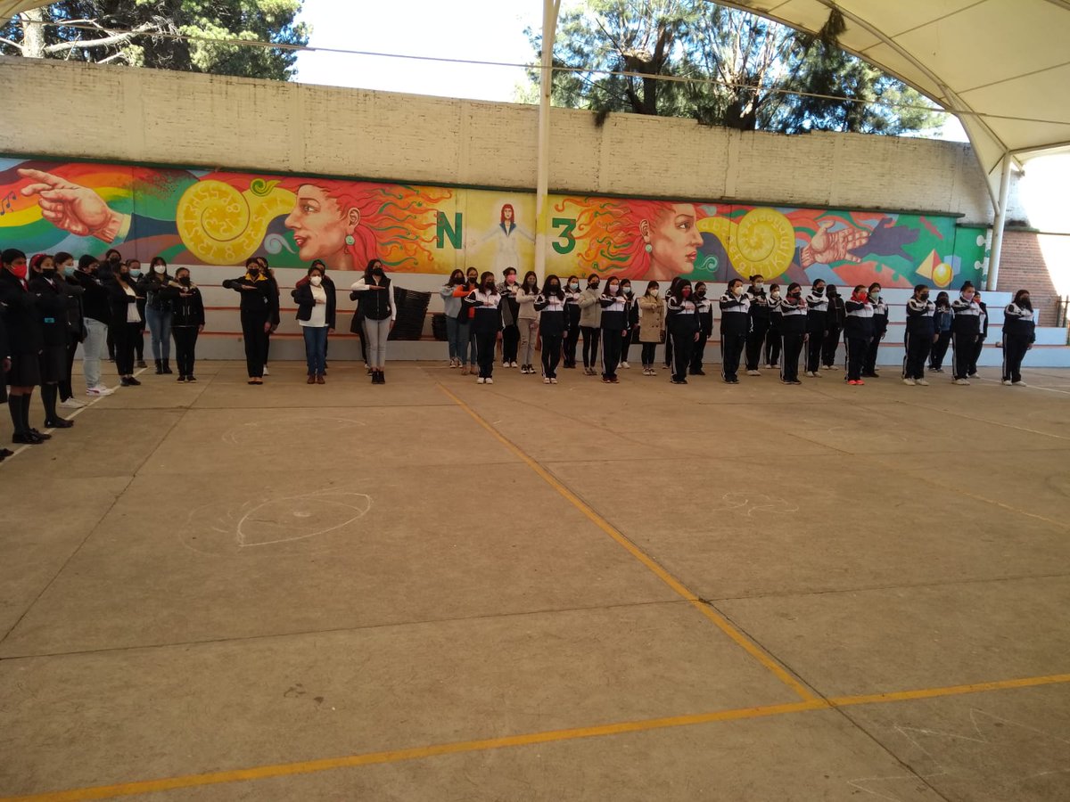 Normal3Toluca's tweet photo. La Escuela Normal No. 3 de Toluca, conmemora "El Día de la Mujer", a través de una Ceremonia Institucional.

#N3T https://t.co/GGW5nDAAUf