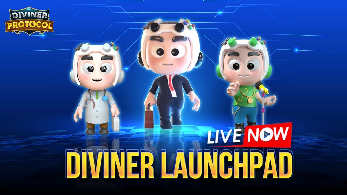 DivinerProtocol's tweet photo. Diviner Launchpad &amp; IDO staking pool is live now! 

Join via: https://t.co/NozdNTHiP2

Each user needs to get min. 50k tickets to get guaranteed ido alloaction! 

How to get IDO tickets: https://t.co/gHKPOXZyAM https://t.co/Yl2l0JBHJc