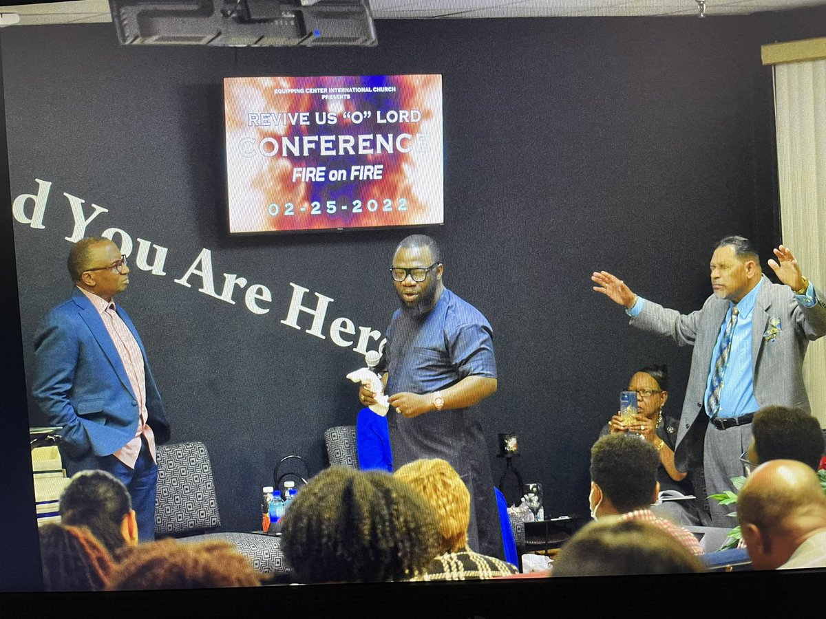 RCruzsein's tweet photo. Fire on Fire Conference At Equipping Center with Prophet Raphael Grant. It was powerful! https://t.co/ipF3oqhKXk
