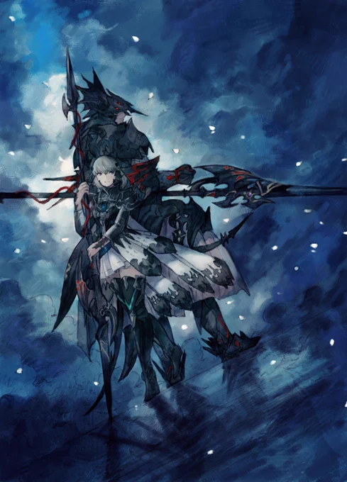 桜花狂咲(FF14:竜騎士) 