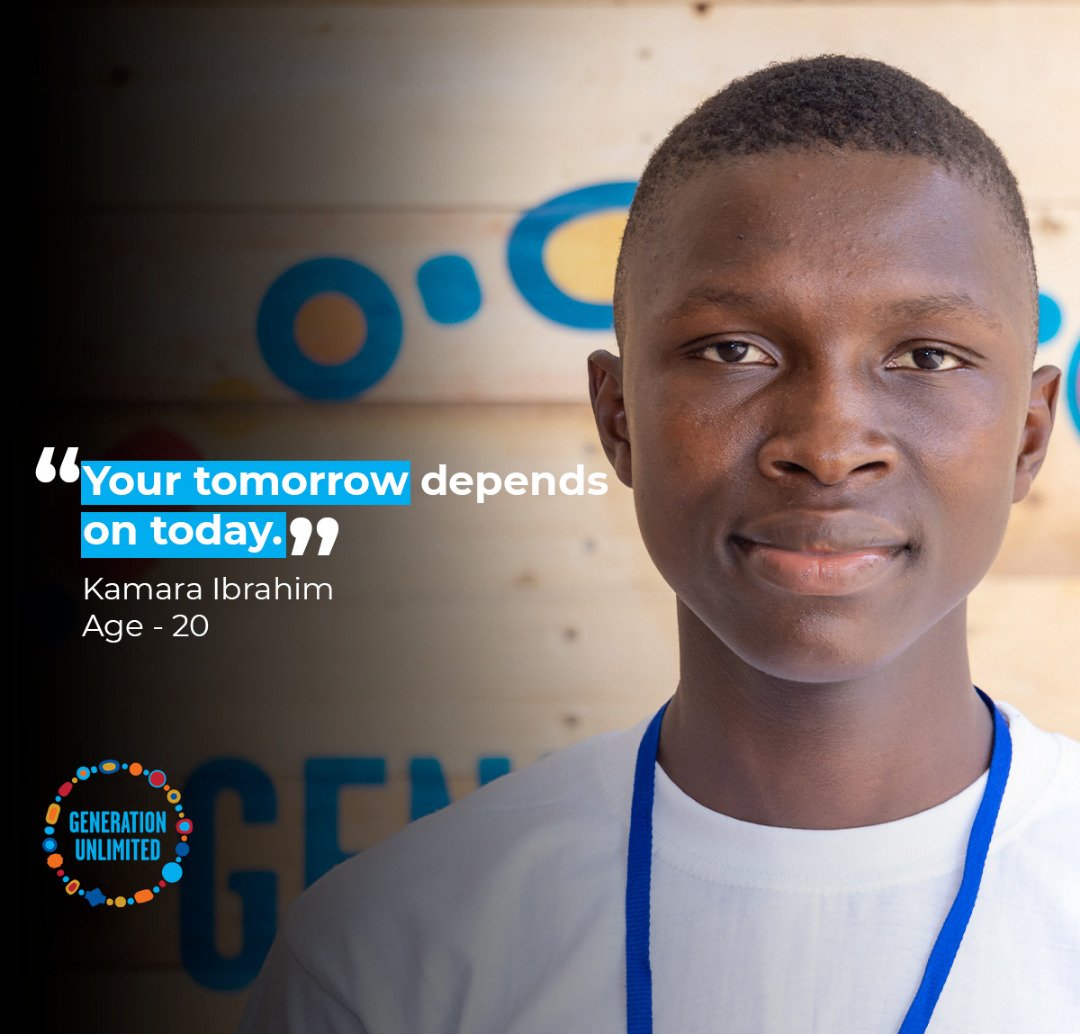 DSTISierraLeone's tweet photo. Quotes from the #GenUSL Bootcamp participants. 

#OurYouthsSpeak🗣️ @_GenerationUnlimited #SierraLeone National #ImaGenVentures #Youth #Innovation Bootcamp.

#MoYa
@UNICEFSL https://t.co/7VKHy5vXLR