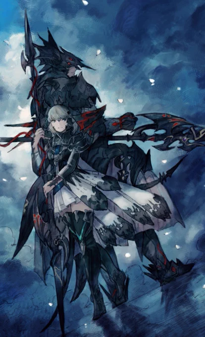 桜花狂咲(FF14:竜騎士) 