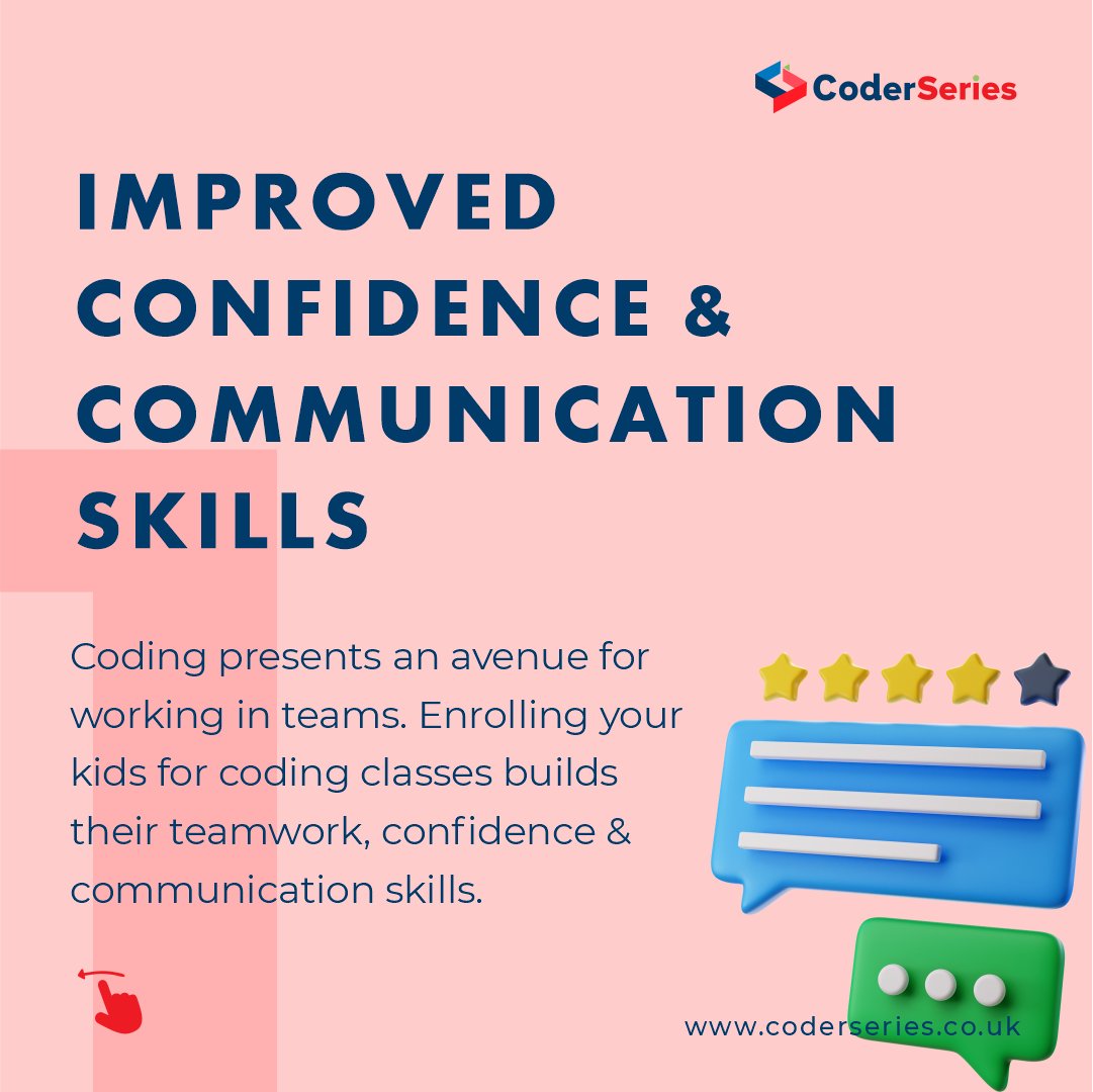 techiefyUK's tweet photo. Still undecided about allowing your kids to learn Coding?  
Don't miss the opportunity to get your kids on the Tech Rail this Spring, Register today at the discounted rate: 
To register, click👉  https://t.co/6MVoKYDhRY 
or 
Call: +44 773 798 8979, Mail: apply@coderseries.co.uk https://t.co/0yLY5qv6qW