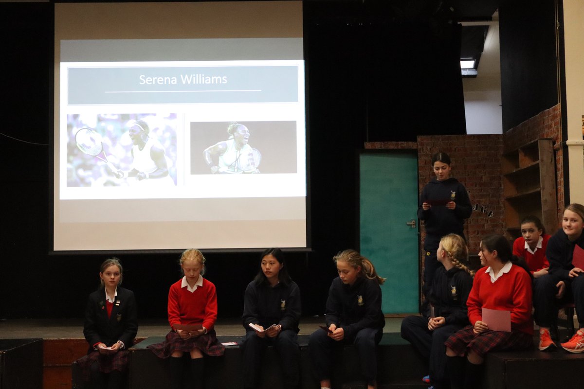 Sedbergh_Prep's tweet photo. Yr 8 girls &amp; Mrs D were in charge of today's assembly celebrating #InternationalWomensDay2022  They spoke about women who've inspired them from many walks of life incl science, medicine, sport, politics &amp; entertainment. Amazing job girls! #ambition #collaboration #responsibility https://t.co/dbOCJOmr3s