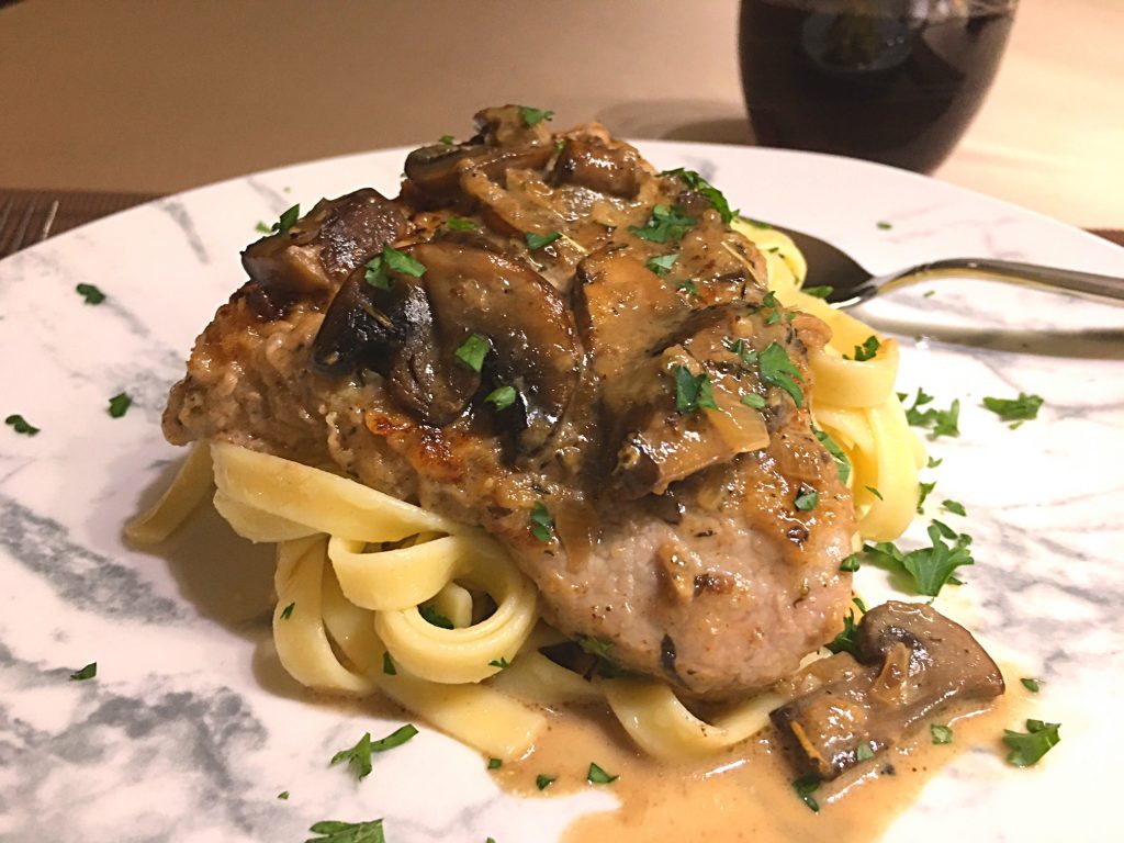 Veal Marsala. 