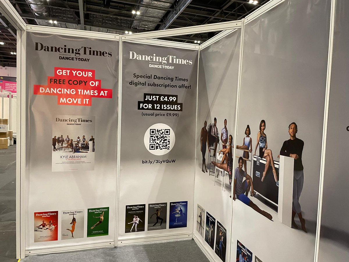 dancingtimes's tweet photo. The #DancingTimes team is looking forward to seeing you at @MOVEITSHOW tomorrow!! Come and see us on stand 212 for a free copy of our March edition or just to say hello 😊 💃 🕺 #MOVEIT2022 https://t.co/5hwzV661IM