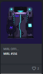 stevieeg's tweet photo. @mirlnft Lets go!! got mine #mirlclub https://t.co/mff0junvMY
