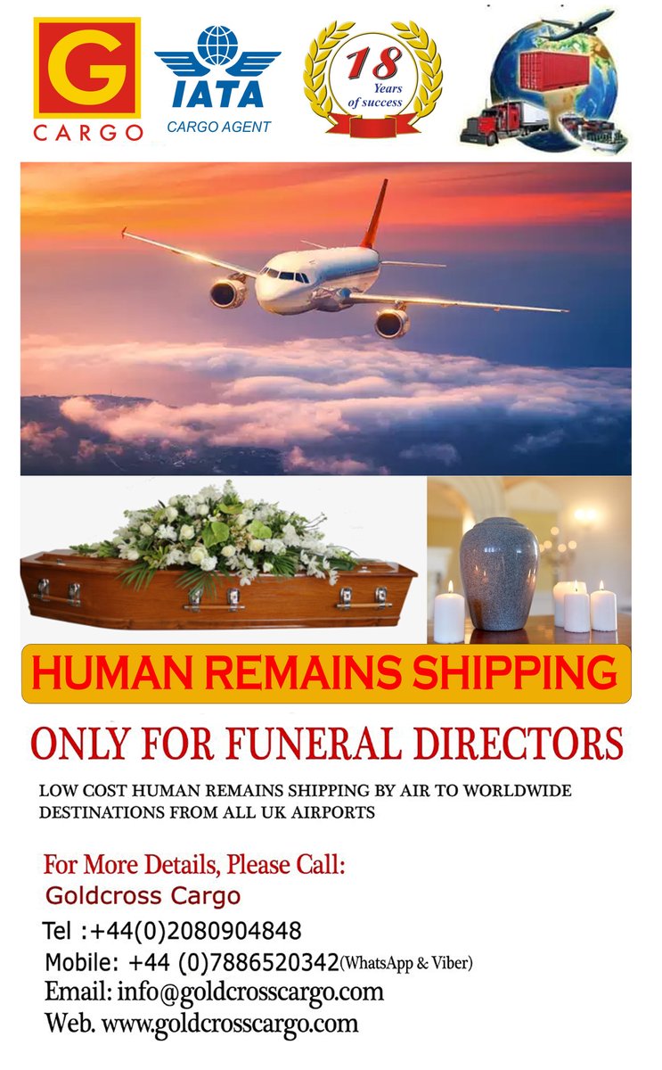 #shipping #cargo #humanremains #cargoservices #cargocompany #repatriation #freightforwarder #charterflights #humanremainsshipping