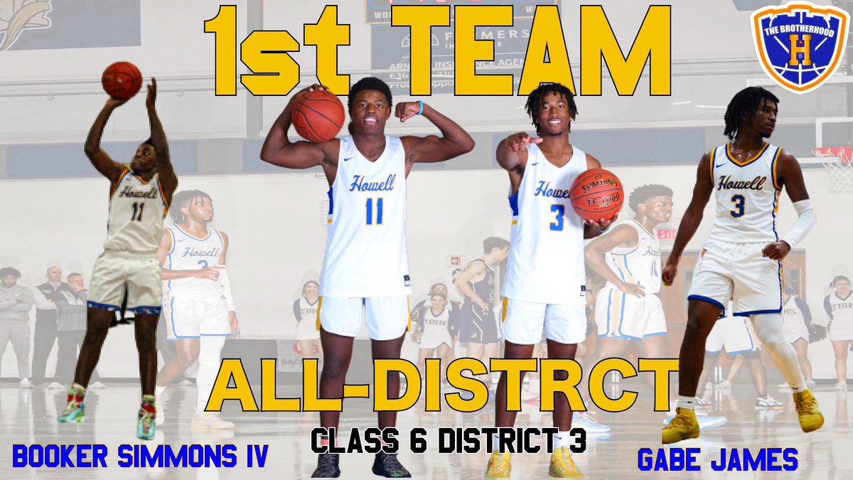 These two earned everything , nothing was given . Congrats to <a href="/gab3james/">Gabe James</a> and <a href="/BookerSimmons3/">Booker Simmons IV</a> on being named to the all district team !