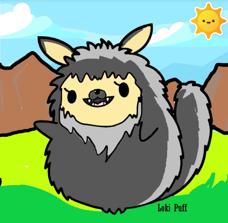 rorschach_ki's tweet photo. My Very Own LokiPuff 
#puffME #puffFunArt
@PuffME_Puff https://t.co/wR24Ak3wl1