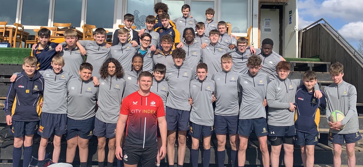 Thank you 🙏 <a href="/Saracens/">Saracens Rugby Club</a> <a href="/SaracensD/">Saracens Junior Academy Pathway</a> for allowing us watch you prepare for your next game. The coaches and players were so generous with their time and words of encouragement 👏