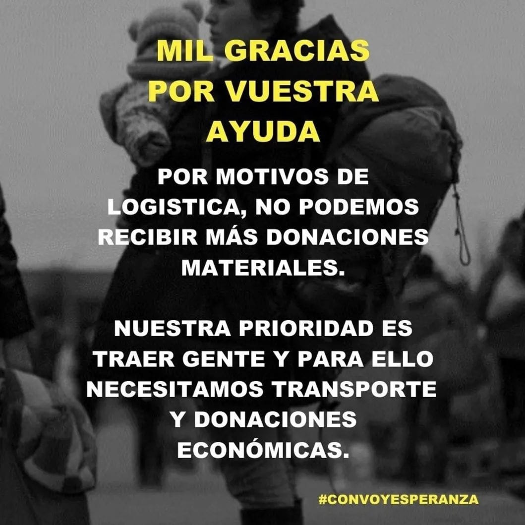 Napalm_Fest's tweet photo. ☢️ Esta edición donaremos parte de lo recaudado con las entradas a Frente L. A. Santuario Animal, y también hemos decidido apoyar a Convoy Esperanza; iniciativa que cuenta con +50 personas que están camino de Ucrania para dar soporte humanitario y trasladar refugiadxs a España. https://t.co/j2brAbsdSj