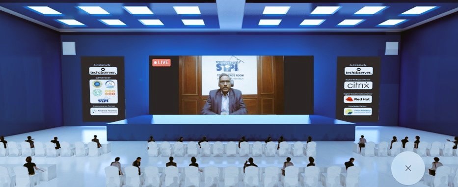 stpiindia's tweet photo. @TechObservor “STPI plays a major role in dispersing IT/ITES industry to Tier-2/3 cities. We are also implementing NPSP wherein software products can be developed by nurturing tech startups &amp; building cluster-based software products,” stated Sh. Arvind Kumar, DG, #STPIINDIA at #DigitalSenate. https://t.co/C6nJQ3esF7