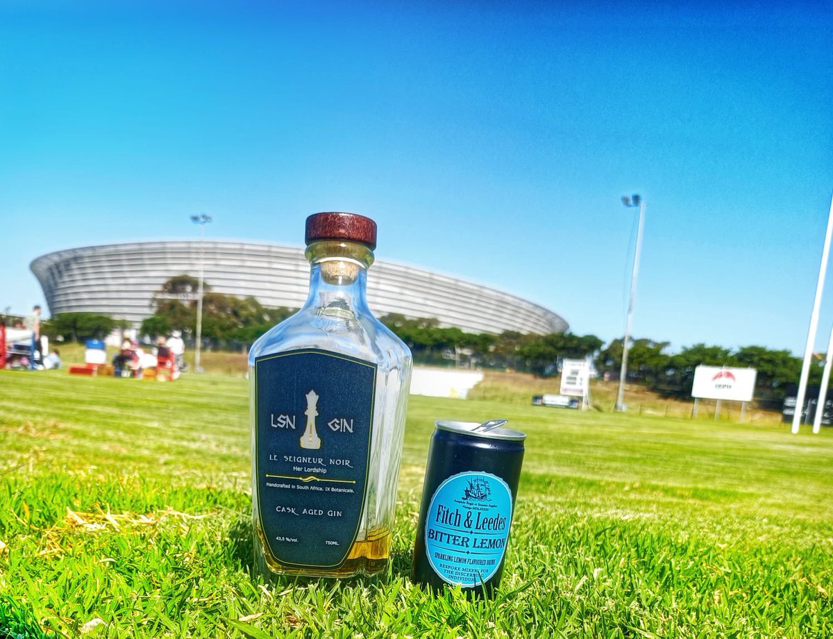 lsngin_za's tweet photo. What a beautiful #capetown weather. The striker and defender await by the side of the ground @saggystonehamiltons.  #gin #lsngin #capetown https://t.co/HOTR1028uY